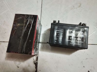 Bình ẮcQuy Yuasa YTX9BS KTM Ducati BMW Triumph. Mua bán Phụ tùng xe tại Quận Tân Phú Tp Hồ Chí Minh được đăng bởi Nhân