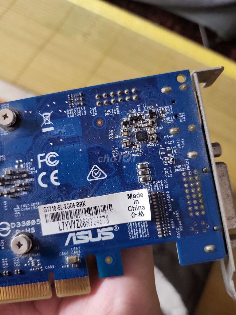 Card đồ họa ASUS GT 710 2GB GDDR5. Mua bán Linh kiện (RAM, Card...) tại Quận Bắc Từ Liêm Hà Nội được đăng bởi Trịnh Gia Hưng hình 1