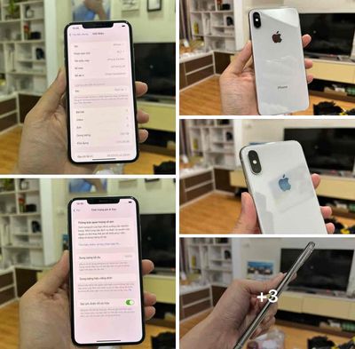 Xs max 256G trắng FULLBOX zin keng APPLE 12/2024