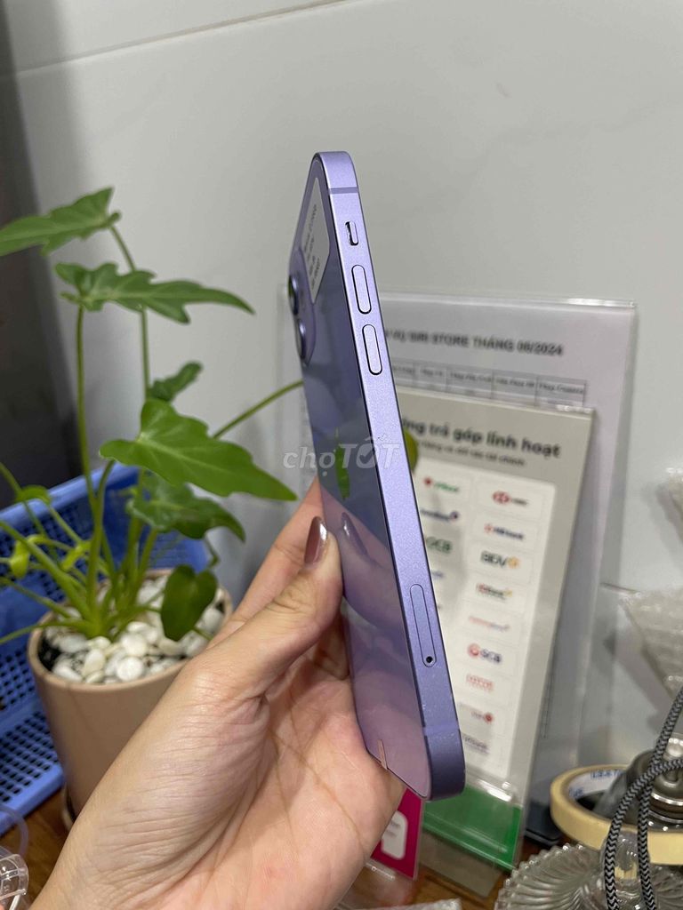 IPhone 12 256GB quốc tế Tím Zin đẹp Pin 100 😍. Mua bán Điện thoại tại Huyện Hóc Môn Tp Hồ Chí Minh được đăng bởi Luân Hoài hình 2