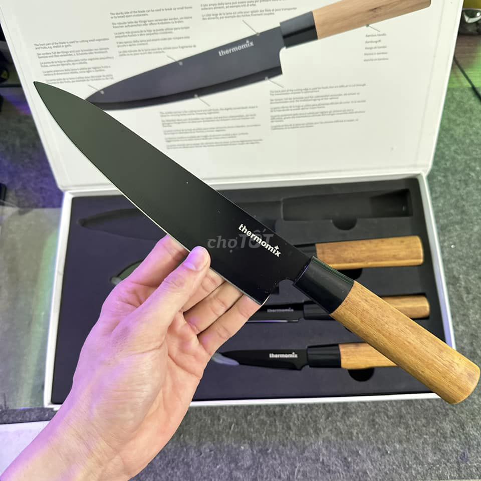 Bộ 4 chiếc dao làm bếp Thermomix hàng Đức
