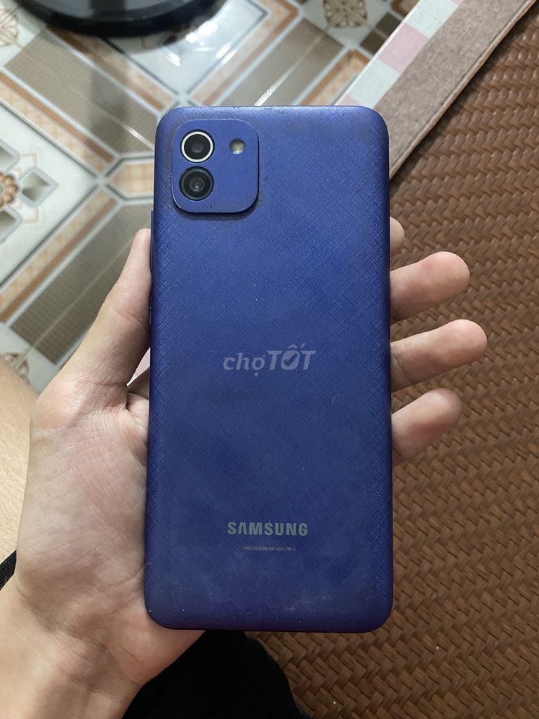 Samsung Galaxy A03 64GB Xanh Lỗi nút nguồn. Mua bán Điện thoại tại Huyện Như Xuân Thanh Hóa được đăng bởi Hải Dương hình 1