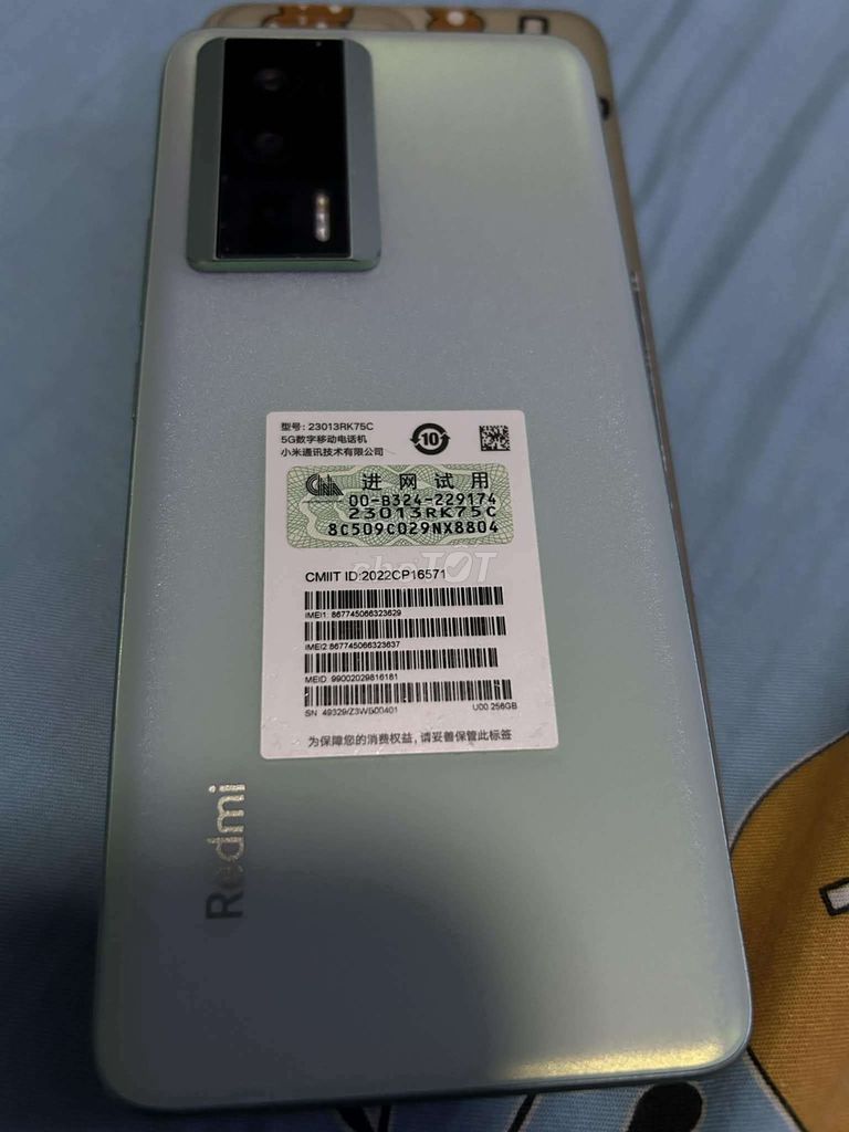 Xiaomi Redmi K60 256GB Xanh lá 16/256. Mua bán Điện thoại tại Quận 5 Tp Hồ Chí Minh được đăng bởi Bình hình 1