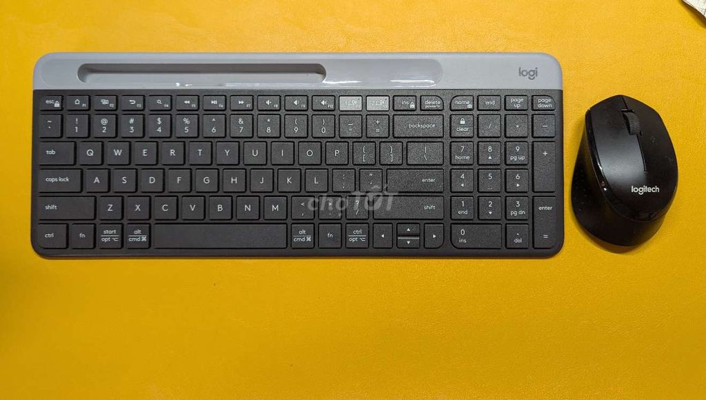 Bàn phím Logitech K580 Chuột M330 Đen Xám 99%. Mua bán Phụ kiện (Màn hình, Chuột...) tại Quận Ninh Kiều Cần Thơ được đăng bởi Đặng Phú Lộc hình 1