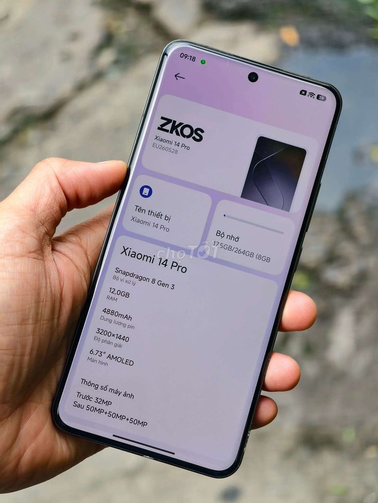 Xiaomi 14 Pro 256GB Đen Snapdragon 8 Gen 3. Mua bán Điện thoại tại Quận Phú Nhuận Tp Hồ Chí Minh được đăng bởi Vy Vy hình 1