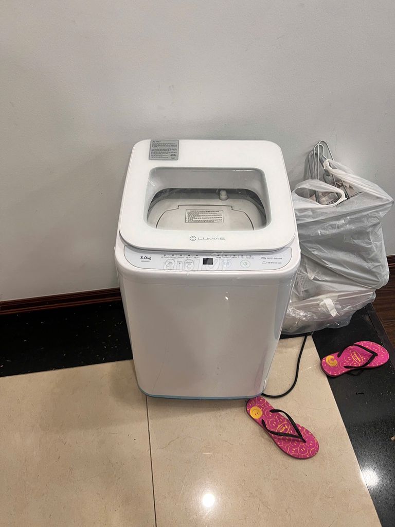 Máy giặt mini 3.0kg Trắng Đã sử dụng. Mua bán Máy giặt tại Quận Hai Bà Trưng Hà Nội được đăng bởi Chang hình 1