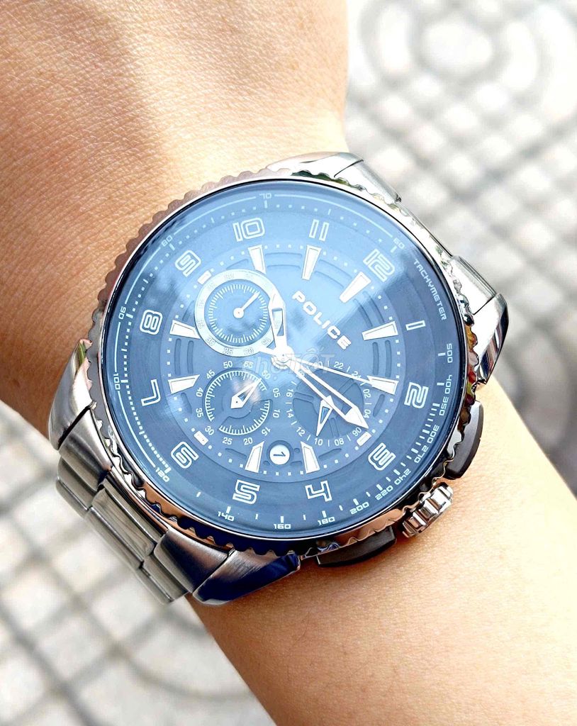 Đồng Hồ Nam Police Chronograph Chính Hãng Italy