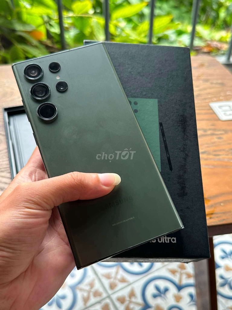 Samsung S23 Ultra Xanh rêu Cũ hỏng màn hình. Mua bán Điện thoại tại Thị xã Mỹ Hào Hưng Yên được đăng bởi Ngon hình 1