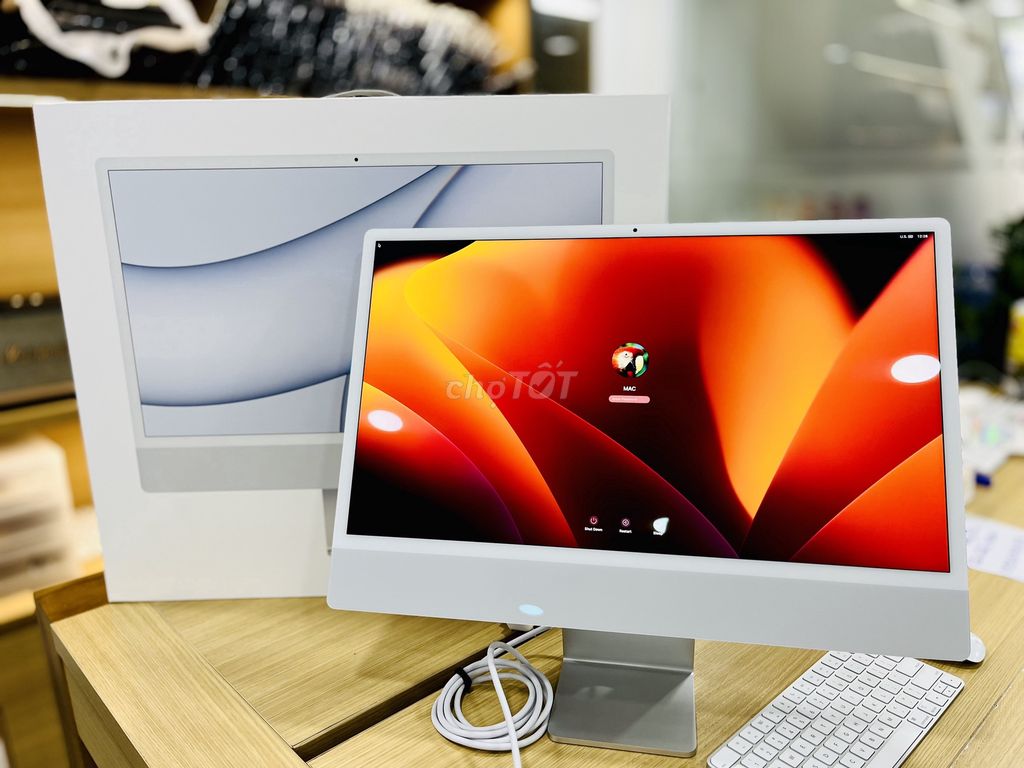 iMac 24" 2021 M1 Silver - 7GPU Ram 16Gb SSD 256Gb