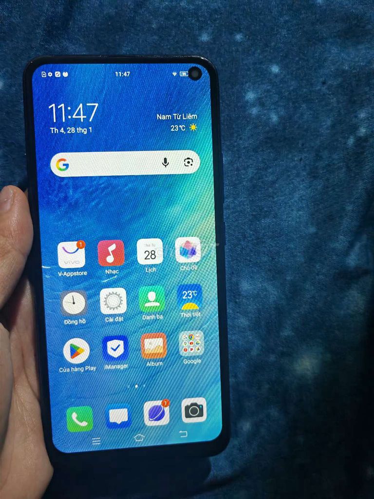 Vivo V1919 Xanh 8GB/256GB. Mua bán Điện thoại tại Quận Nam Từ Liêm Hà Nội được đăng bởi Như Tâm hình 1