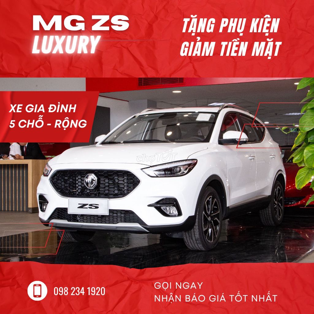 MG ZS SUV 5 chỗ  🔥 378TR - Mới 100%