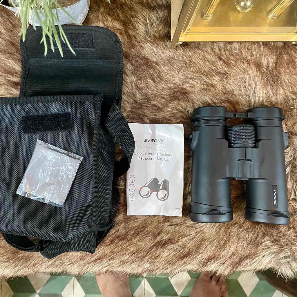 Ống nhòm SVBONY 10x42 Đen Như mới. Mua bán Đồ thể thao, Dã ngoại tại Thành phố Trà Vinh Trà Vinh được đăng bởi Huỳnh Lê Tân hình 1