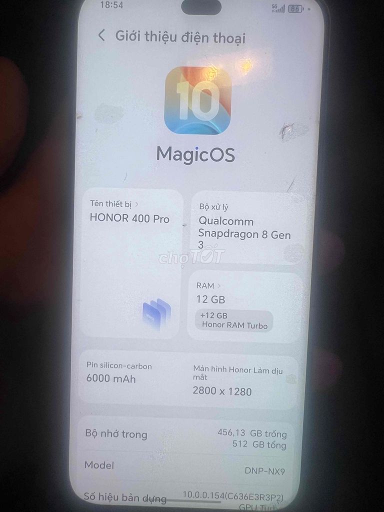 Honor 400 Pro 12GB/512GB xanh dương. Mua bán Điện thoại tại Quận Đống Đa Hà Nội được đăng bởi hoàng nguyễn hình 1
