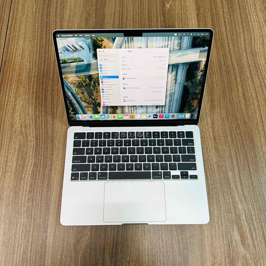 MacBook Air 13 inch M4 16/512 màu Silver Việt Nam. Mua bán Laptop tại Quận Cầu Giấy Hà Nội được đăng bởi Tiệm Công Nghệ hình 1