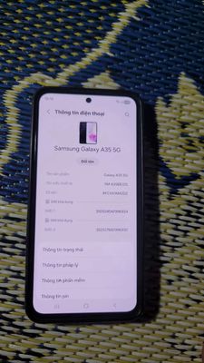 Samsung Galaxy A35 5G Đen 98% mới