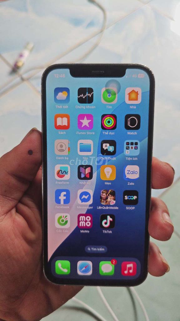Apple iPhone 12 Pro Trắng. Mua bán Điện thoại tại Huyện Kế Sách Sóc Trăng được đăng bởi Hoàng Huy hình 1