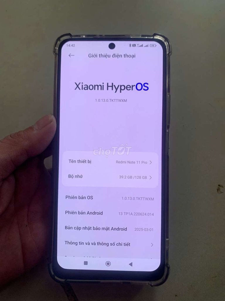 Xiaomi Redmi Note 11 Pro 5G 12/128GB. Mua bán Điện thoại tại Quận 12 Tp Hồ Chí Minh được đăng bởi hung hình 1