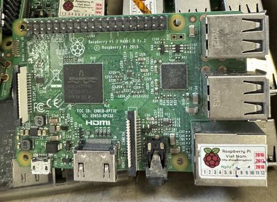 Thanh lý máy tính raspberry pi 3 model B Vi2 cũ
