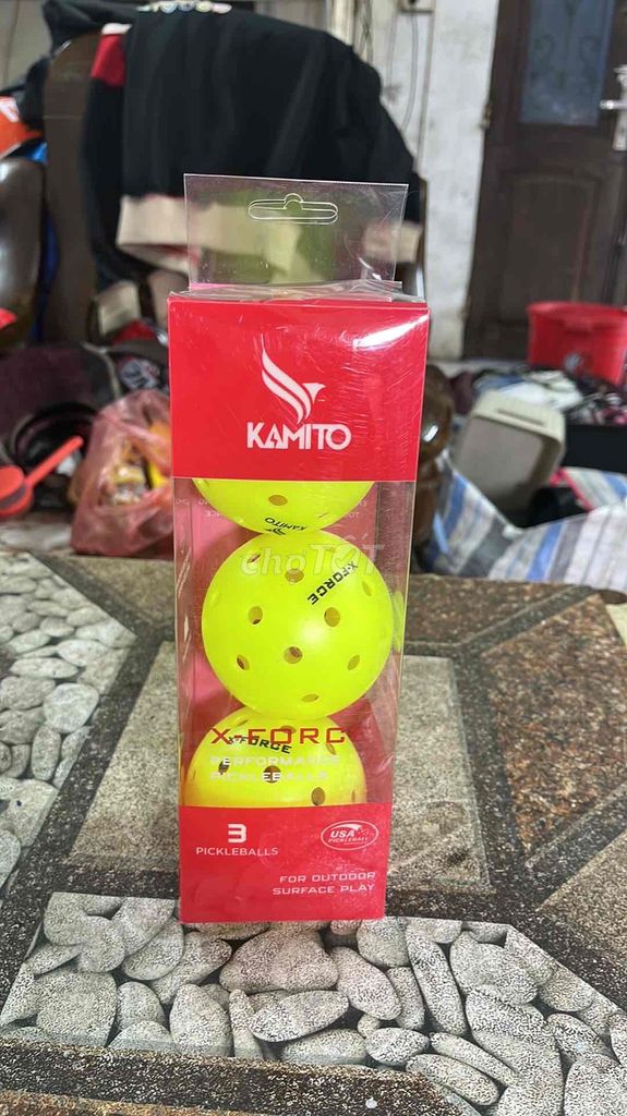 Bóng pickleball KAMITO X-FORCE Vàng neon. Mua bán Đồ thể thao, Dã ngoại tại Quận Hoàng Mai Hà Nội được đăng bởi Kairiyeudau hình 1