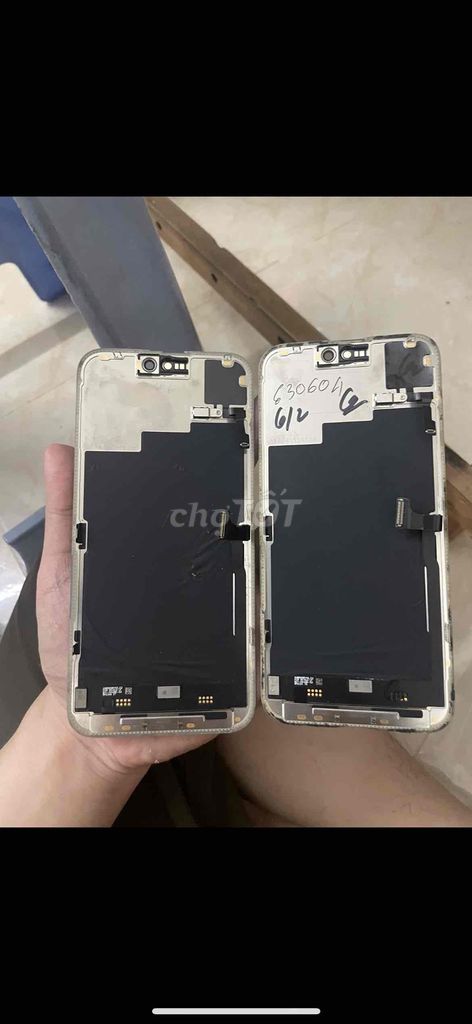 Màn zin đốm lỗi iphone 15 promax tháo máy zin kính