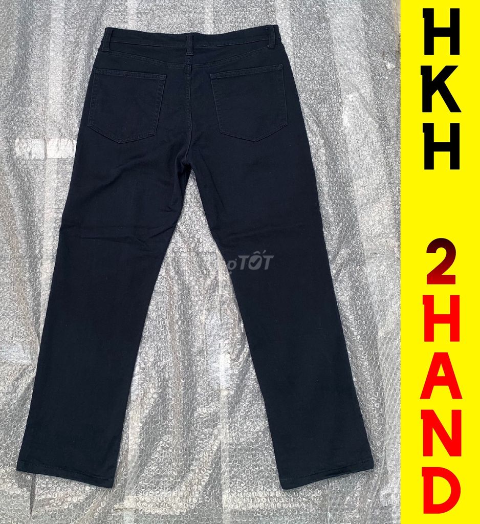 Quần jeans nam NHẬT xịn-xanh Navy đậm, sz 33 eo 88. Mua bán Quần áo tại Quận Gò Vấp Tp Hồ Chí Minh được đăng bởi HKH Secondhand hình 2