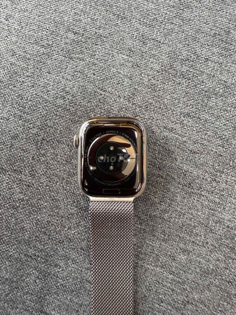 Apple Watch Series 9 41MM lte Thép Bạc Bh 8/2025VN. Mua bán Thiết bị đeo thông minh tại Quận Ninh Kiều Cần Thơ được đăng bởi Quý Mobile hình 2