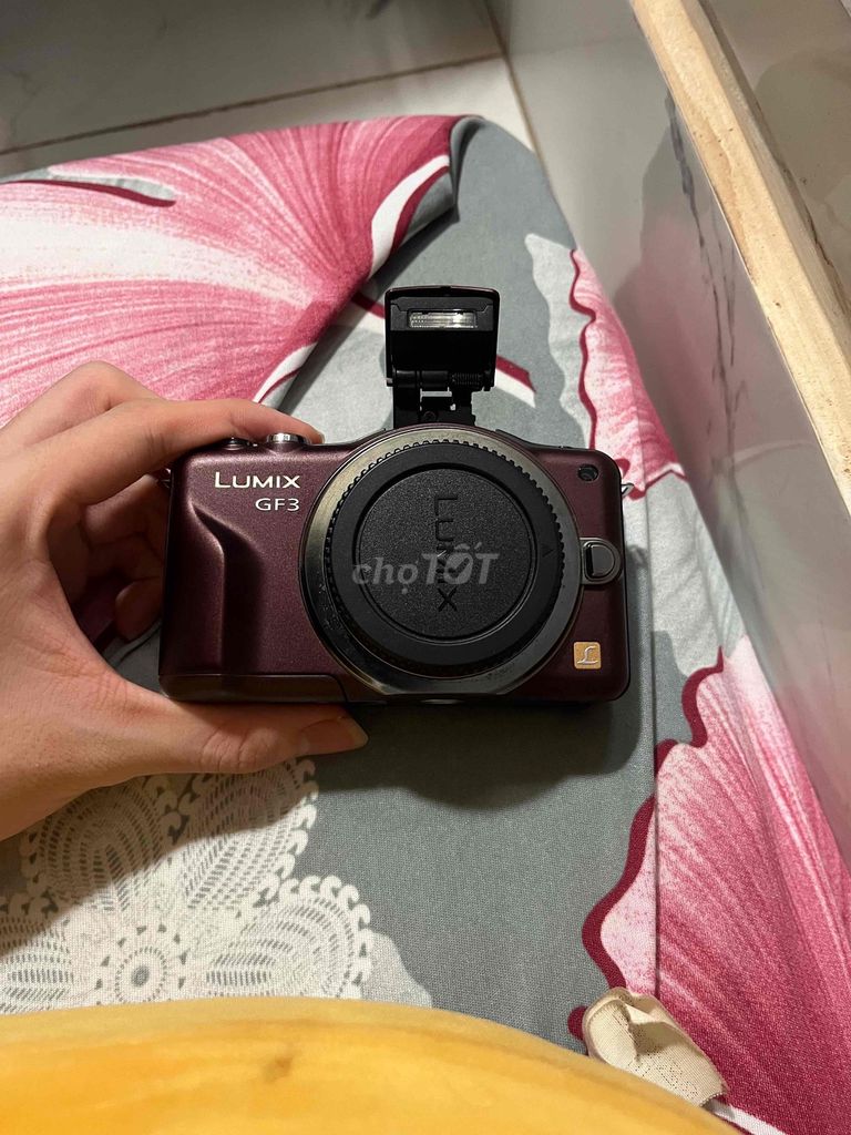 Máy ảnh Lumix GF3 Nâu đỏ. Mua bán Máy ảnh, Máy quay tại Quận 8 Tp Hồ Chí Minh được đăng bởi Hữu Hũ hình 1