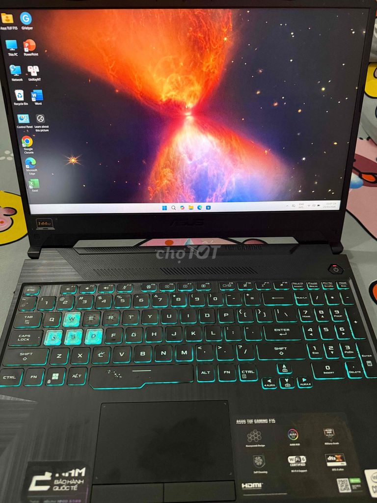 Asus TufGaming F15 i5 10300H 16/512 1650 144hz RGB. Mua bán Laptop tại Quận 3 Tp Hồ Chí Minh được đăng bởi Laptop Production hình 1