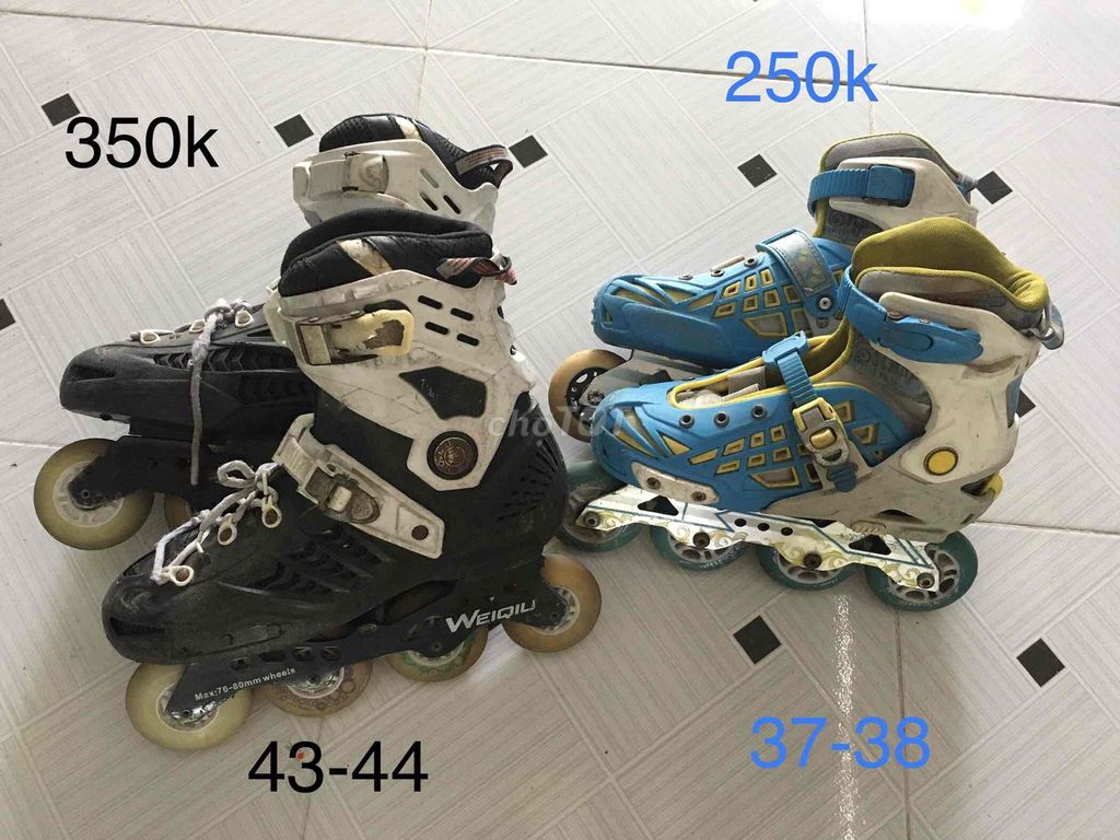 2 đôi giày patin giá rẻ. Mua bán Giày dép tại Thành phố Cam Ranh Khánh Hòa được đăng bởi Thông hình 1