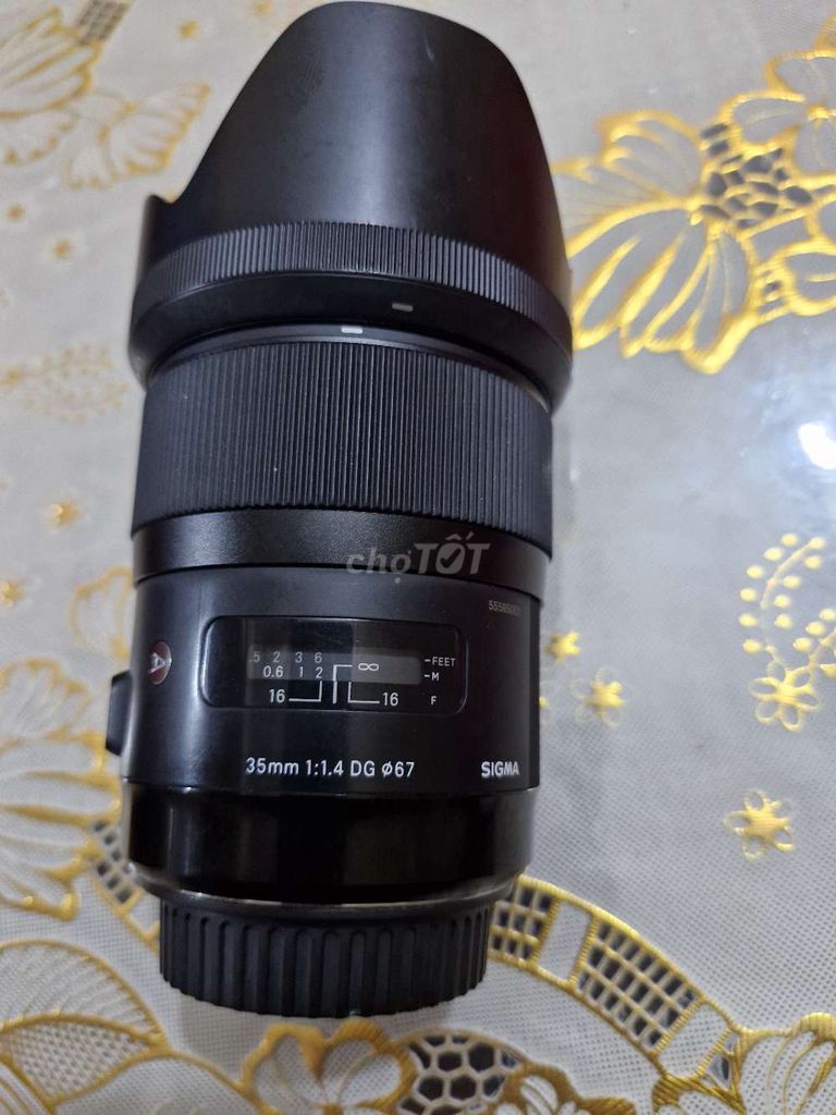 Ống kính 35F1.4 Art dùng cho canon. Mua bán Máy ảnh, Máy quay tại Quận Hai Bà Trưng Hà Nội được đăng bởi tunglam hình 1