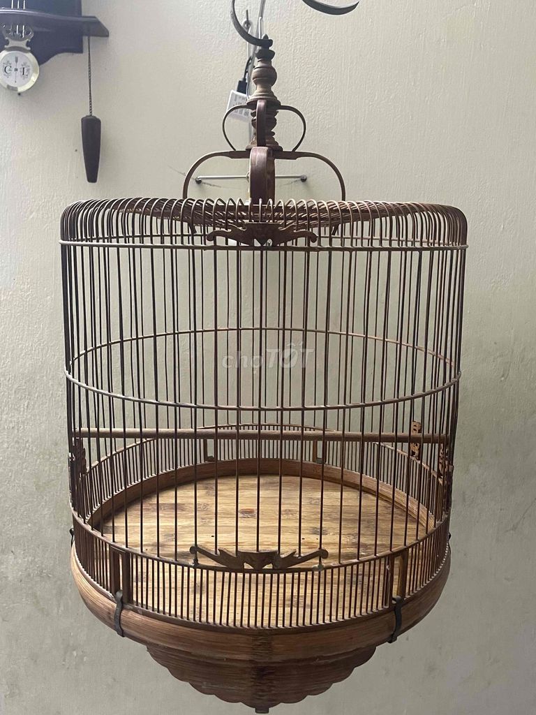 Lồng chim tre màu nâu. Mua bán Phụ kiện, Thức ăn, Dịch vụ tại Quận Tân Phú Tp Hồ Chí Minh được đăng bởi abc hình 1