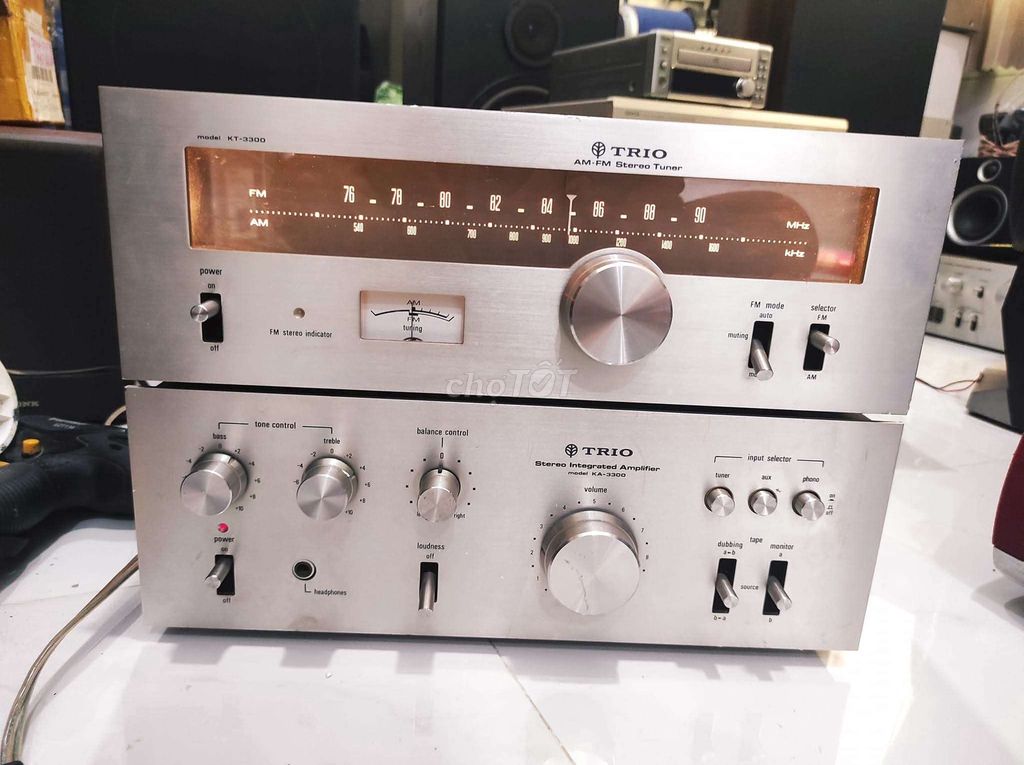 Ampli và Tuner Trio. Mua bán Tivi, Âm thanh tại Huyện Giồng Trôm Bến Tre được đăng bởi kim hình 1