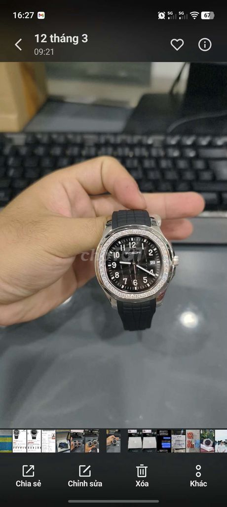 Đồng hồ đeo tay Ronsdn Nam. Mua bán Đồng hồ tại Thị xã Hương Thủy Thừa Thiên Huế được đăng bởi Nguyễn Hồng Lĩnh hình 1