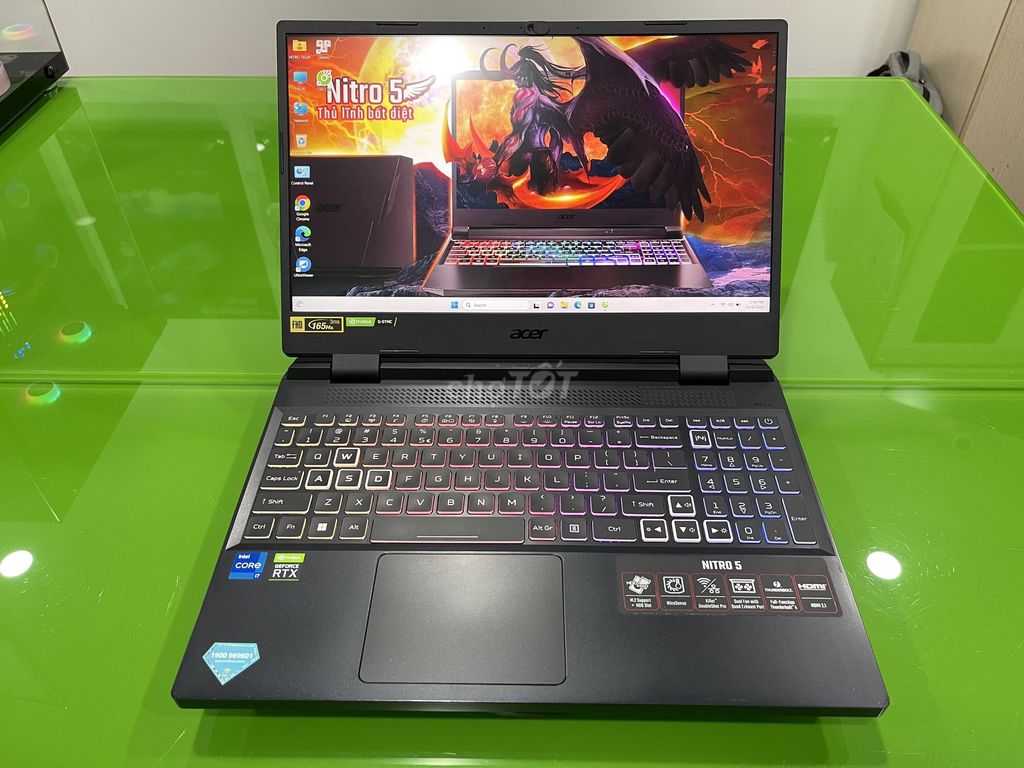 Acer Nitro Tiger i7-12700H RTX 3050Ti zin Hãng