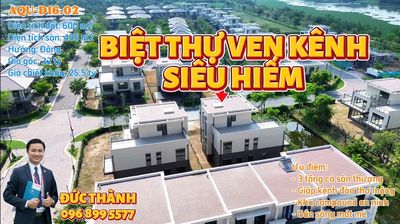 WATERPOINT - Bán biệt thự ven kênh 600m2 - giá chỉ 40,7tr/m2. Mua bán nhà ở tại Huyện Bến Lức Long An được đăng bởi Nguyễn Đức Thành