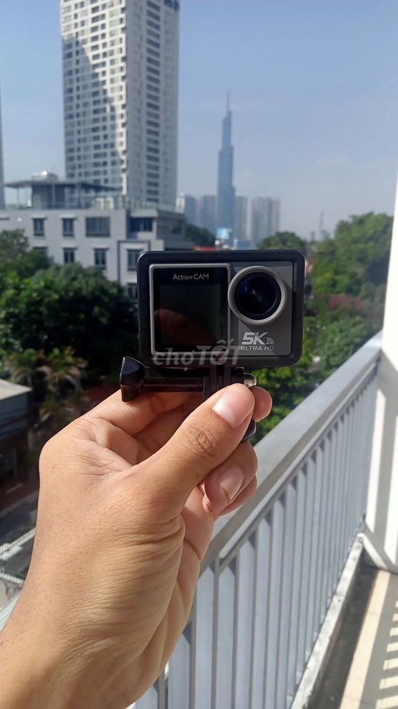 Ekleva Camera hành động 5K 30fps kèm thẻ nhớ 128G