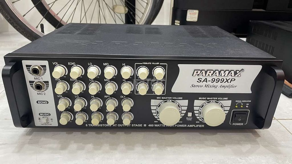 Ampli PARAMAX SA-999XP Hàn Quốc Đen. Mua bán Tivi, Âm thanh tại Huyện Bình Chánh Tp Hồ Chí Minh được đăng bởi Mua bán Âm thanh cũ hình 1