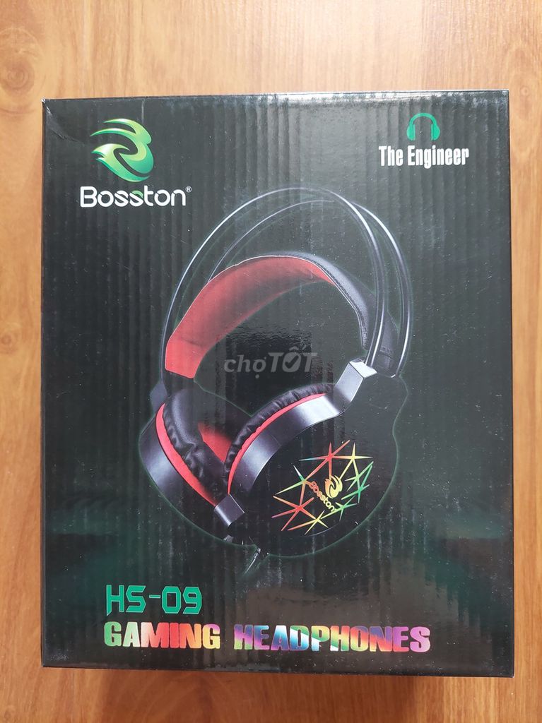 Thanh lý 20 tai nghe Game Led Bosston HS09 mới100%