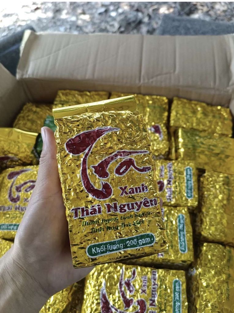 Trà xanh Thái Nguyên 200 gam. Mua bán Đồ ăn, thực phẩm và các loại khác tại Huyện Bàu Bàng Bình Dương được đăng bởi Ba Bún hình 1