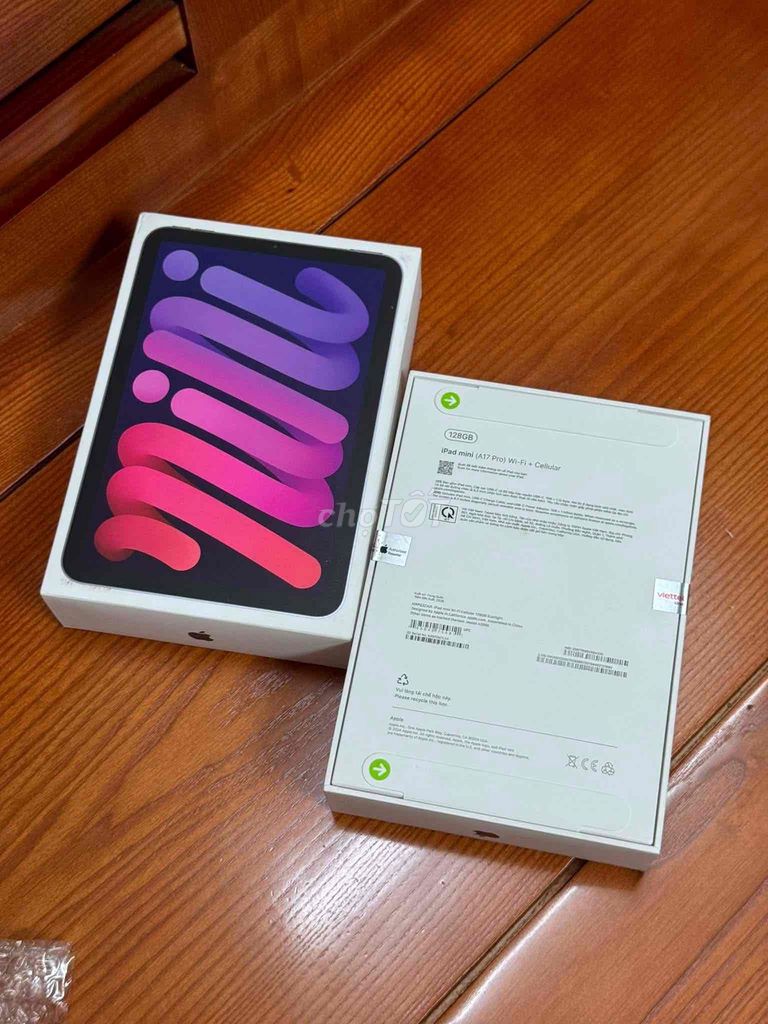 Apple iPad mini 7 128GB 5G newseal chính hãng vn. Mua bán Máy tính bảng tại Quận Đống Đa Hà Nội được đăng bởi Quang Anh Hoàng hình 1