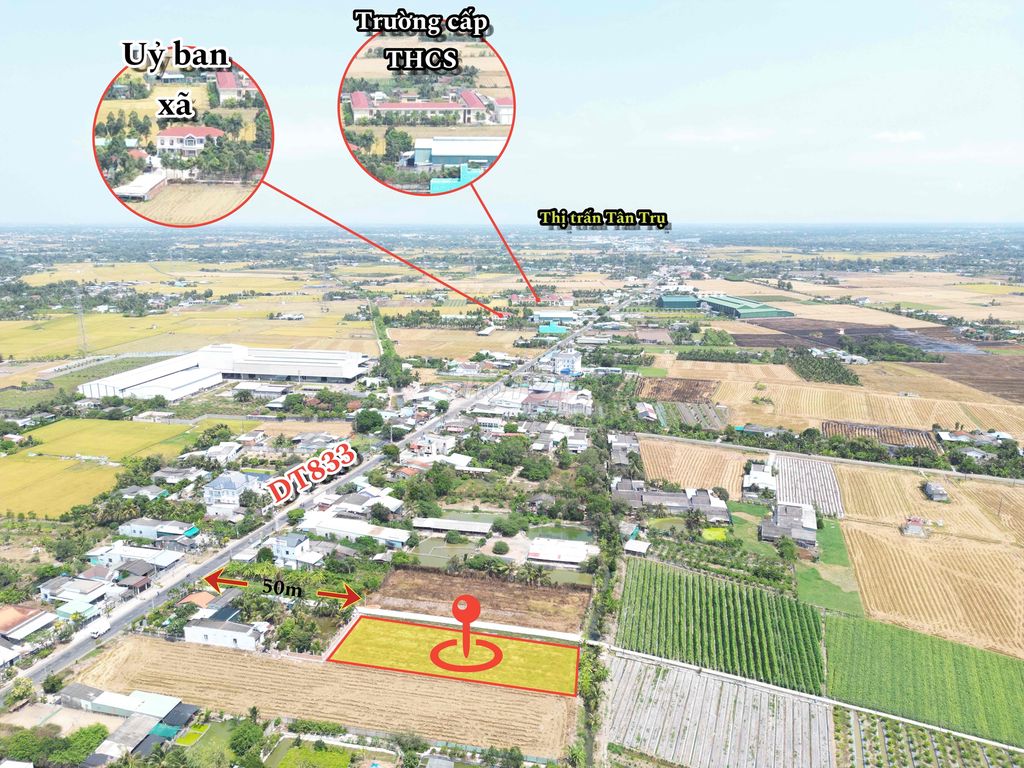 Đất thổ sát tỉnh lộ, nhà máy, tiện ích, đường xe hơi. Mua bán đất tại Huyện Tân Trụ Long An được đăng bởi Tuyến Lê hình 2