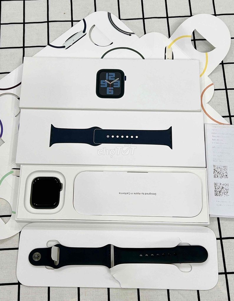 apple wacth SE 2023 40mm midnight đen fulbox p100%