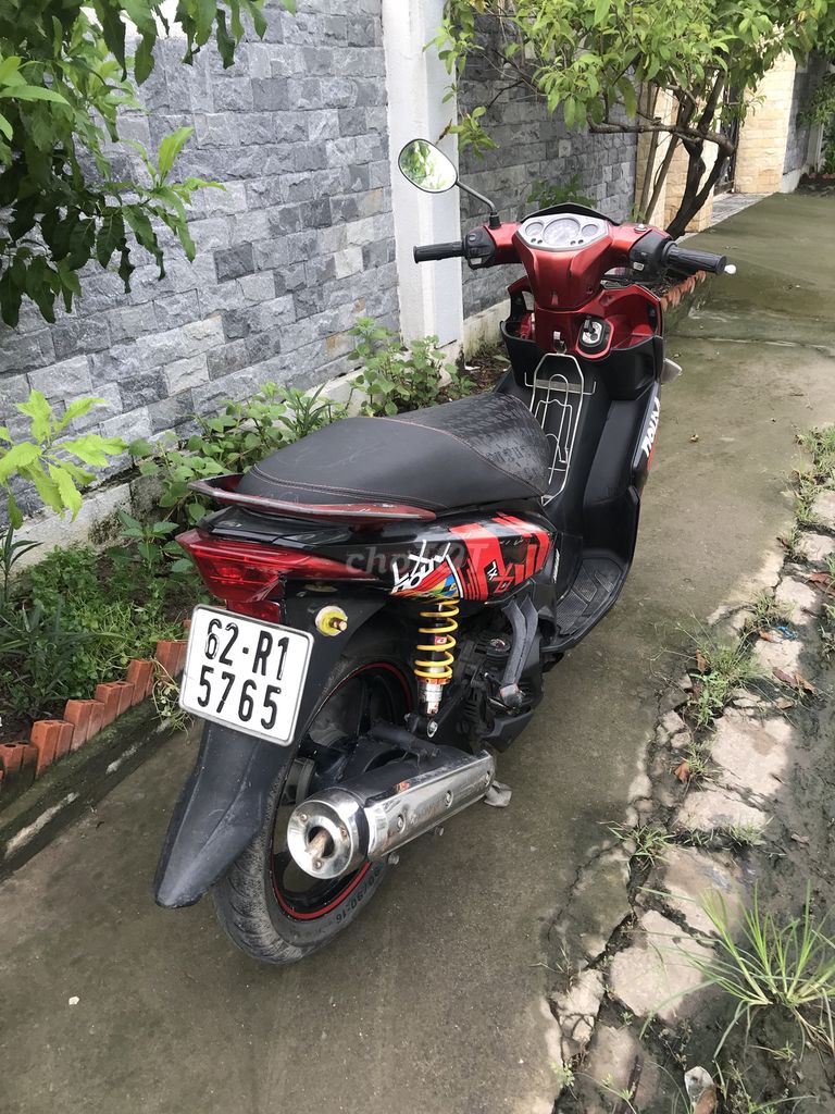 Yamaha novo 4 màu đỏ đen. Mua bán Xe máy tại Huyện Bến Lức Long An được đăng bởi Nguyên  hình 6
