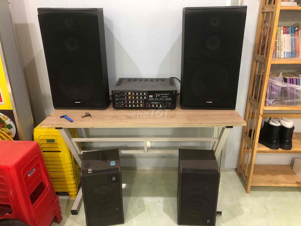 dàn load 4 cái và 1 amply Bluetooth. Mua bán Tivi, Âm thanh tại Thành phố Tây Ninh Tây Ninh được đăng bởi Tính Trần hình 1