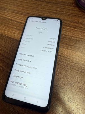 Samsung Galaxy A30 32GB Xanh 3GB