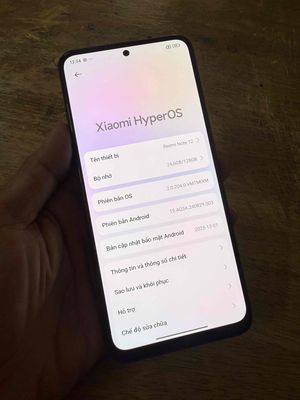Xiaomi Redmi Note 12 128GB Đen