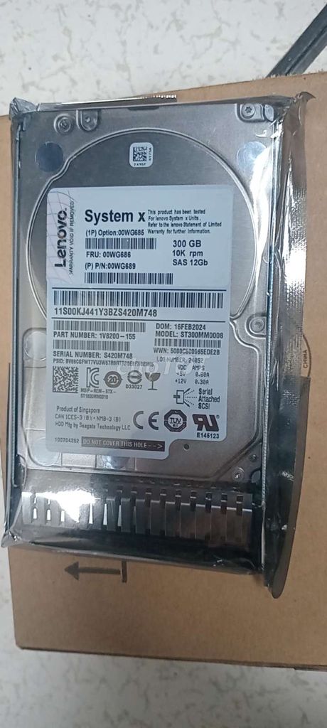 Ổ cứng server Seagate SAS 12Gbps 10K. Mua bán Linh kiện (RAM, Card...) tại Huyện Yên Mô Ninh Bình được đăng bởi M Hiện hình 1