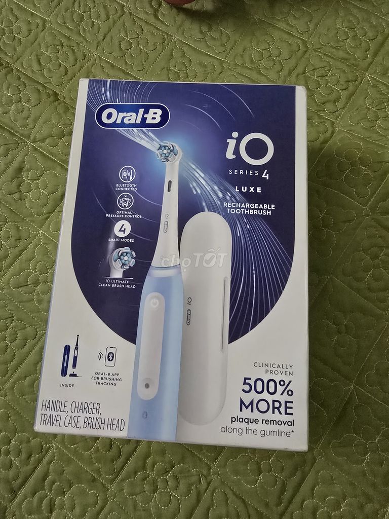 BÀN CHẢI ĐIỆN ORAL B iO SERUES 4 LUX MỚI XÁCH TAY