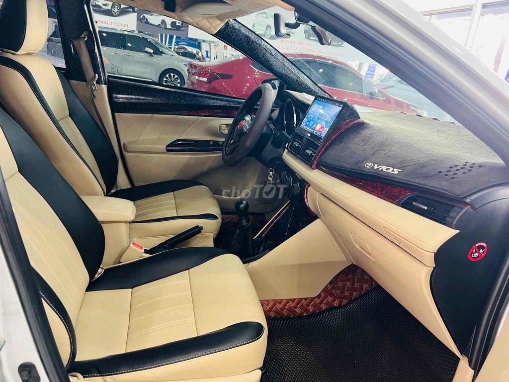 Toyota Vios 2017 1.5E MT 140000 km. Mua bán Ô tô tại Thành phố Thủ Dầu Một Bình Dương được đăng bởi TRUNG DƯƠNG AUTO  hình 9