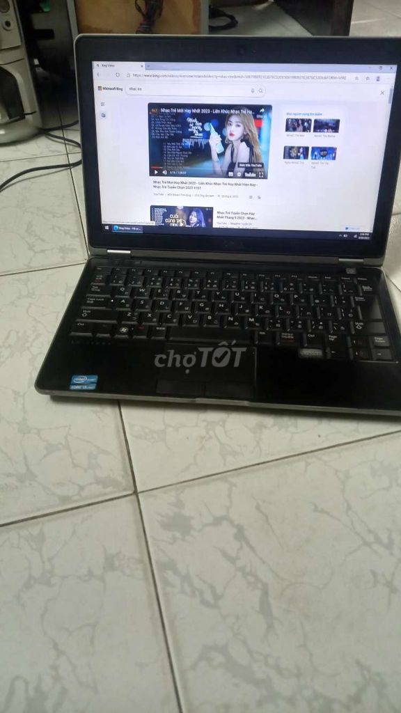 Laptop dell core i5 3320 ram 4gb ssd 128gb pin 2h